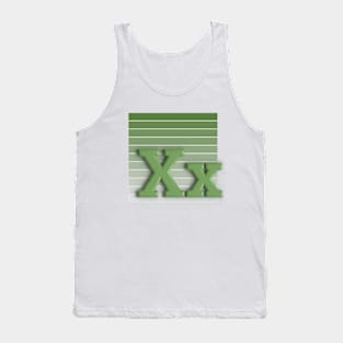 X - letter Tank Top